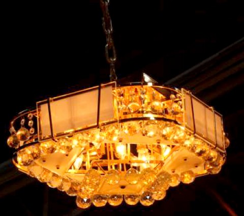 Small Crystal Chandelier