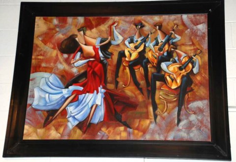 Dance Oil Painting